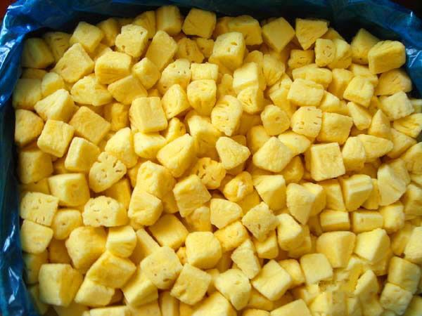 High quality frozen pineapple cube pineapple frozen tropical fruits frozen fruit customized packaging origin Vietnam - Image 4