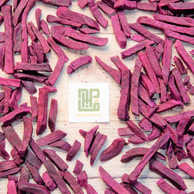 ONLY ONE : DRIED PURPLE SWEET POTATO 100% NATURAL Suitable for all ages Eat delicious Natural sweet - Image 5