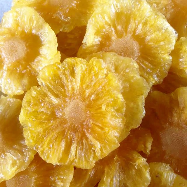 Pineapple dried sweet taste natural yellow calor Dried fruit for snack vacuum packaging or plastic bottle dried tropical fruit - Image 1