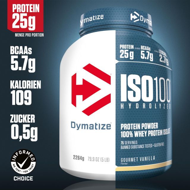 100% pure whey iso 100 dymatize 5lb/Dymatize ISO 100 Whey Protein, 2264 g Dose, Chocolate Coconut/best selling Dymatize ISO 100 Whey Protein, 2264 g Dose, Strawberry - Image 5