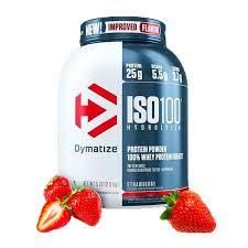 100% pure whey iso 100 dymatize 5lb/Dymatize ISO 100 Whey Protein, 2264 g Dose, Chocolate Coconut/best selling Dymatize ISO 100 Whey Protein, 2264 g Dose, Strawberry - Image 1