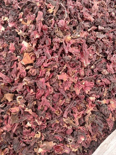 Dried Hibiscus Flowers (Hibiscus sabdariffa) E Coli Negative Salmonella Negative Aflatoxins Negative Broken Stick 3% Max - Image 1
