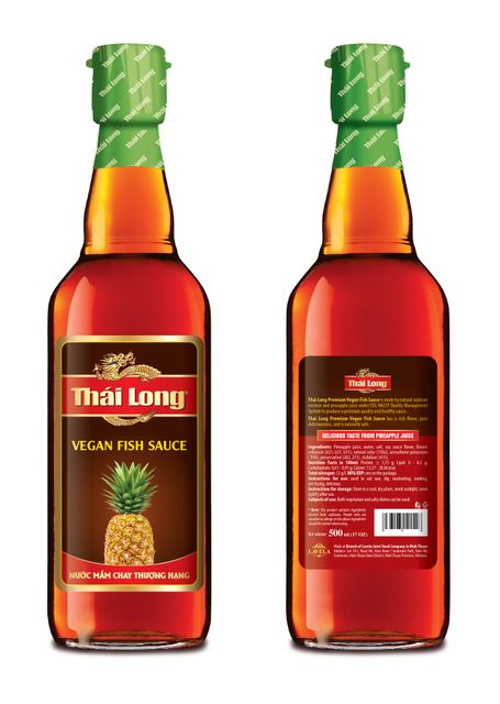 THÁI LONG Vegan Fish Sauce – 800ml Capacity 500ml Protein Content 4n Shelf Life 24 Months Packaging 24 Bottles Per Carton, Pet/Glass Bottle/Carton - Image 2