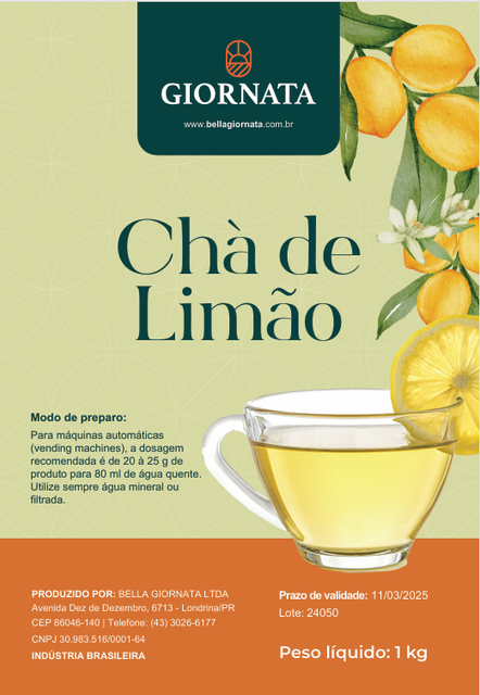 Lemon Flavored Mate Tea Packaging KRAFT + METALIZED PET + PE, KRAFT DOUBLE WALL, KRAFT TIN CAN  METAL - Image 2