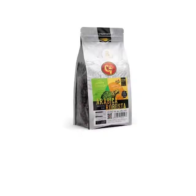 Medium Roasted Organic Arabica & Robusta Coffee Beans High Quality with OEM/ODM Service Vietnam Origin - Image 3