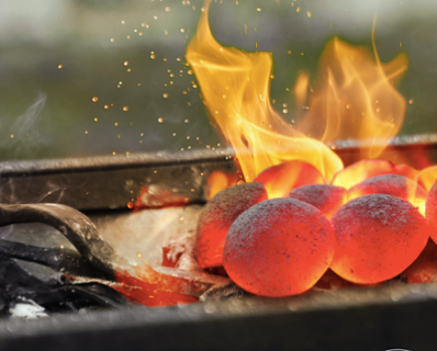hazelnut charcoal bbq briquettes - Image 1