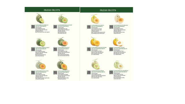 Organic Musk Melons (USDA-NOP ORGANIC & JAS ORGANIC certifications) - Image 2