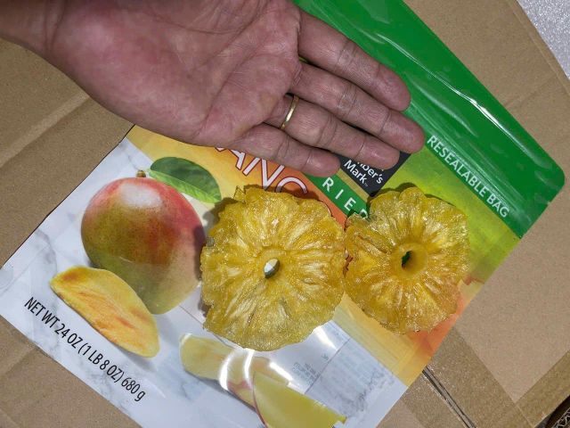 Soft Dried Pineapple  Type 1 Color Yellow Shelf Life 6 months Material Fresh Pineapple Place of Origin Viet Nam Max. Moisture (%) 15- - Image 3