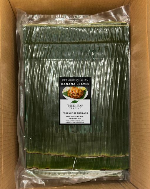 Frozen Banana Leaves Shelf Life 12 Storage Type stored at -18 degrees Celsius Packaging vacuum-sealed, 1kg per pack, 10 kg per - Image 3
