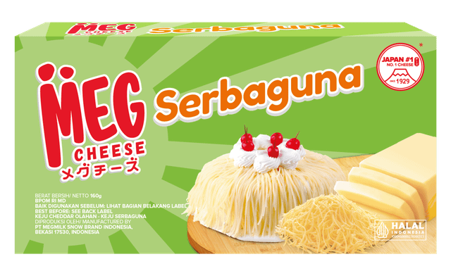 MEG Cheddar Block 160g Texture Smooth Net Weight 160g Halal Certified Yes Shelf Life 13 Months Flavor Rich And Robust Place of Origin Indonesia - Image 2