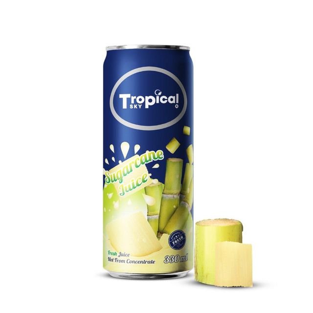 The best supplier OEM/ODM 100% Orange juice drink 320ml sleek canned - Image 3