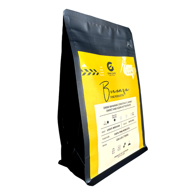 Roasted Coffee Premium Quality Fine Robusta Gaia Bonanza Coffee with pure taste of coffee in bag of 250gr - Image 4