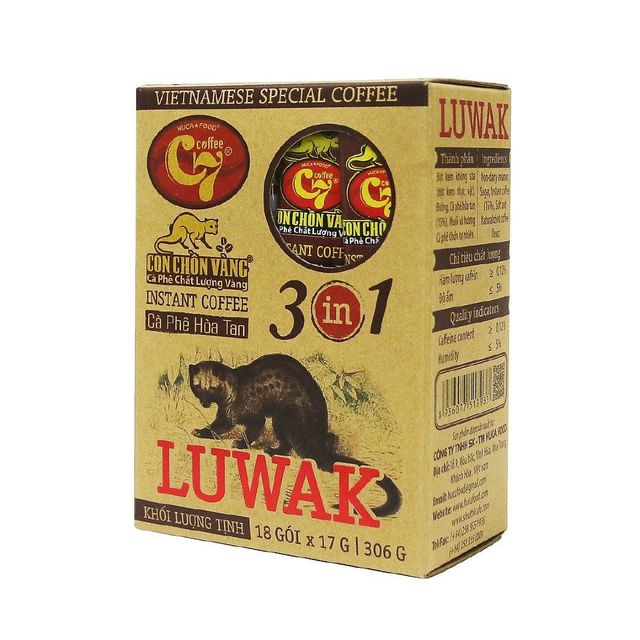 Luwak 3in1 Instant Coffee - Golden Weasel C7 Coffee - Delicious Taste - Image 3