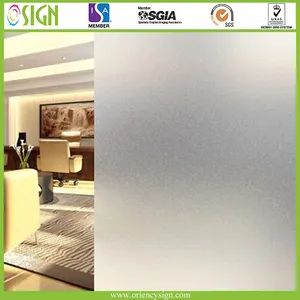 Decorative Frosted Window Glass Film Material PVC Hardness Soft Origin Shanghai Type Glass Film HS Code 3919909090 Adhesive Color - Image 3