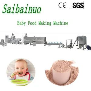 Baby Food Production Line Nutritional Baby Rice Powder Origin China Model NO. SLG HS Code 84388000 Function Extrusion Inverter ABB/ - Image 3