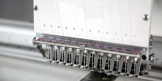 10 Inch Touch Screen Multi Needle Embroidery Machine for Sale - Image 4