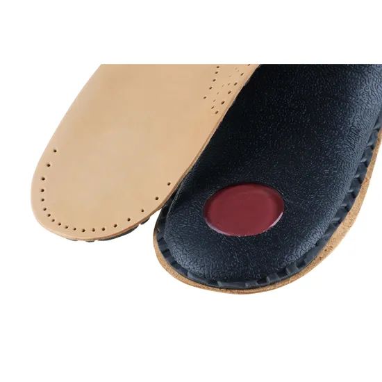 Arch Support Insoles Customized Quilted Leather Orthotic Design - Image 5