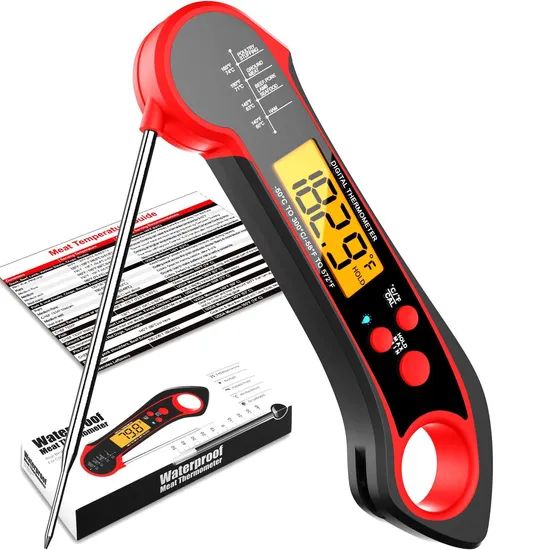 Best Food Cooking Digital Kitchen Grilling Thermometer for BBQ Meat Instant Read - Image 4
