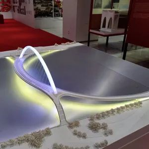 3D Professional Customized Bridge Model with Lighting Fixtures - Image 3
