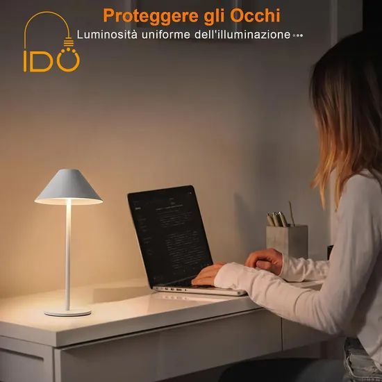 Indoor Outdoor Portable Atmosphere Book Light Dimmable LED Table Lamps - Image 3