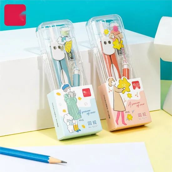 Students Drawing Compasses Set Office Design Stationery Wholesale Compasses - Image 1