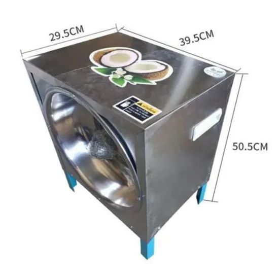 Coconut Planer Electric Commercial Coconut Shredder Coconut Meat Digging Machine - Image 3