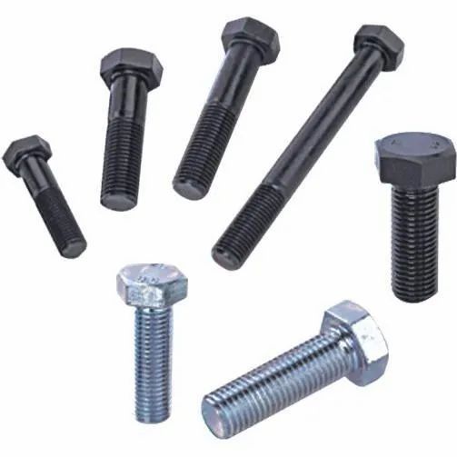 Hex Bolts & Screws Size Diameter Range M-6 To M-64 (1/4" To 2.5") Length Range 25 Mm To 1500 Mm (1 Inch To 60 Inch) Finish Options Zinc Plating (yellow & Blue Passivation), Mechanical Plating, Hot Dip Galvanizing, Oxide Black, - Image 1