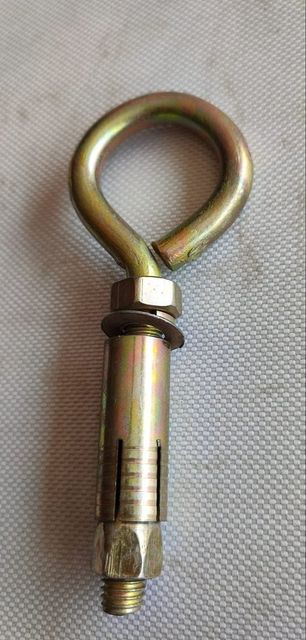 M S Steel MS Eye Hooks, Packet, Polished Size 6 mm Brand Gani Color Bronze Weight 50 gms Material M S Steel Finish Type - Image 1