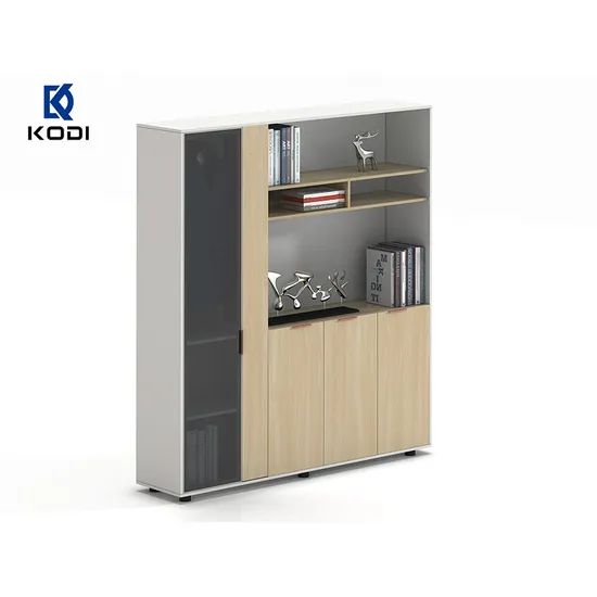 Office Furniture File Storage Unit Wooden File Cabinet Bookshelf - Image 2