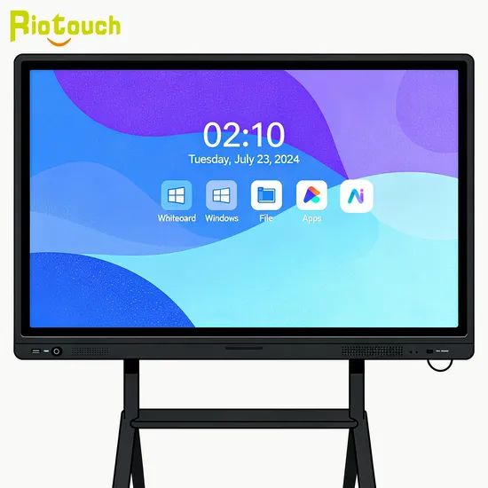 110 Inch Electronic Whiteboard with Android System and Stylus Input - Image 1