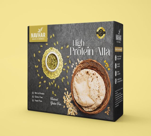 Navhar Gluten-Free Flours Form flour Origin India Packaging open Taste Delicious Egg Free Eggless Gluten Free 100% Flavor Profile Best Taste - Image 4