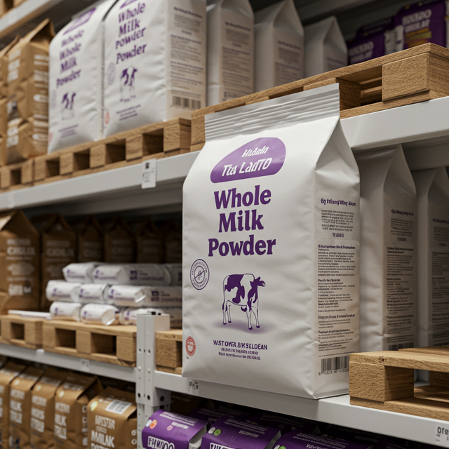 Full cream Whole Milk Powder with 26% fat content supporting rich texture stable performance and reliable Milk Powder - Image 3