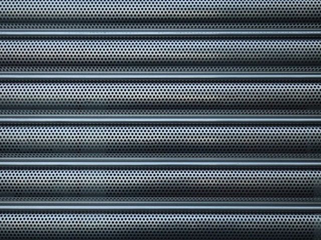 Mild Steel Perforated Rolling Shutter Height 7 - 8 feet Shutter Type SS/MS Material Mild Steel Density 65 - 300 kg/m3 Control Components Push - Image 3