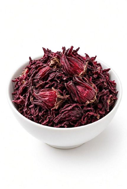 Dried Hibiscus Flower Whole Calyx Nigeria Zobo Roselle Export Grade - Image 3