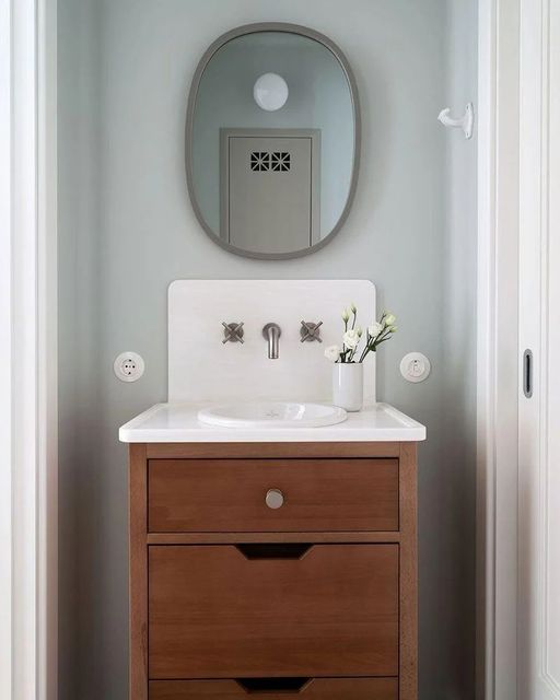 Designer Wooden Bathroom Vanities Style Modern Warranty 2 Year Size customised Item Code AURA0135 Delivery Time 7 days Material Hdhmr, - Image 10