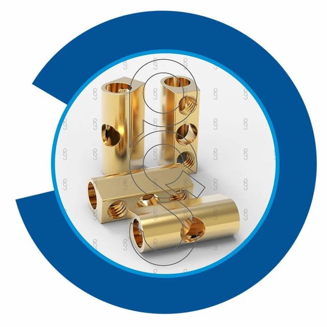 Female Brass Electrical Terminal Connector Color Golden Material Brass Brand Praqu Sutaria Connector Type Female Usage/Application Used in Electrical - Image 1
