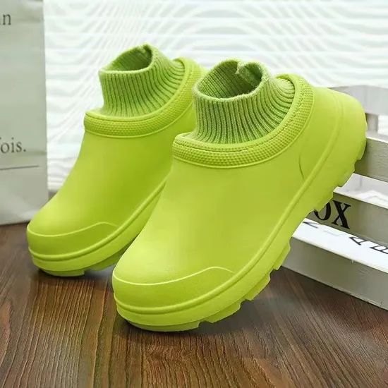 Factory Customized Comfortable EVA Rain Boots Use Beach Upper EVA OutSole EVA Season Summer Origin Fuzhou MOQ 3000 - Image 6
