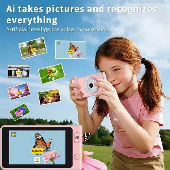 Compact Digital Kids Camera with SD Card and CMOS Technology - Image 6