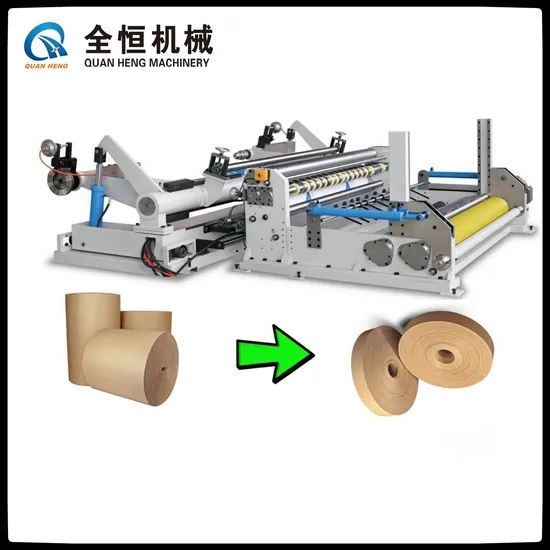 Corrugated Paper Kraft Rolls Slitting Rewinder Automatic Jumbo Craft Cutting Slitter Rewinding Machine - Image 1