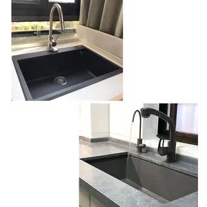 Granite Marble Quartz Kitchen Bathroom Sink - Image 2