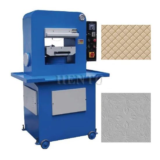 High Efficiency Embossing Machine / Leather Embossing Machinery - Image 1