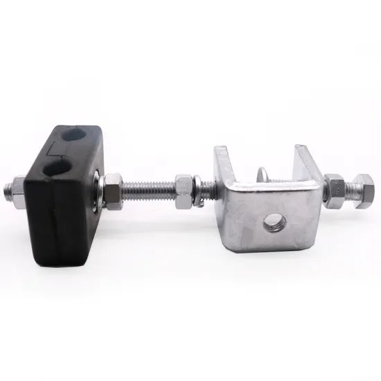 Down Lead Clamp for Tower Origin China Model NO. TGY-T HS Code 76109090 Trademark POWTECH Transport Package Wooden Case Production Capacity - Image 3
