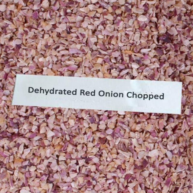 Dehydrated Red Onion Chopped - Image 1