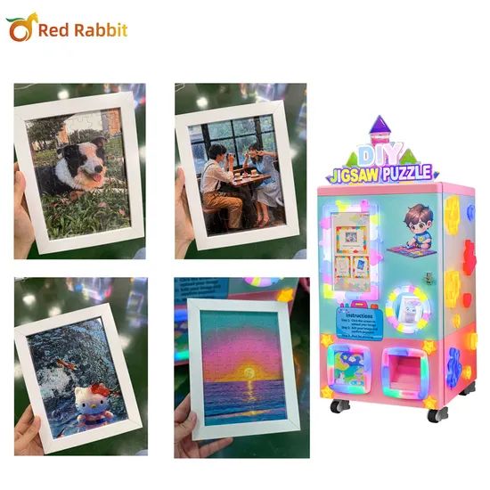 Exclusive New Fully Automatic DIY Puzzle Photo Machine Self-Service Vending - Image 4