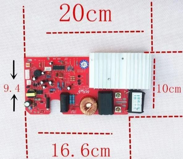 KEERTAN KALP 2200W Touch Circuit Board With Coil Heating Control Panel PCB For Induction Cooker - Image 3