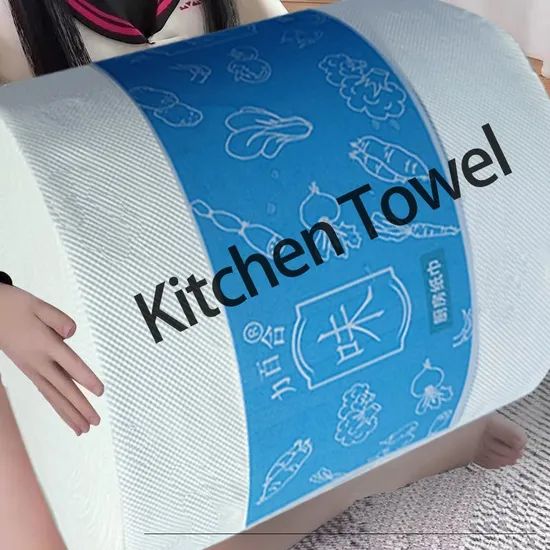 Manufacturer Giant Kitchen Paper Towels with Thickened Oil Absorbing Paper Customized - Image 1