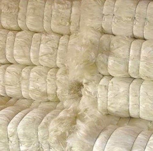 Natural Sisal Fibre - 110-130cm Length White and Cream Colors | Grade A Purity 98-99.5% Eco-Friendly - Image 1