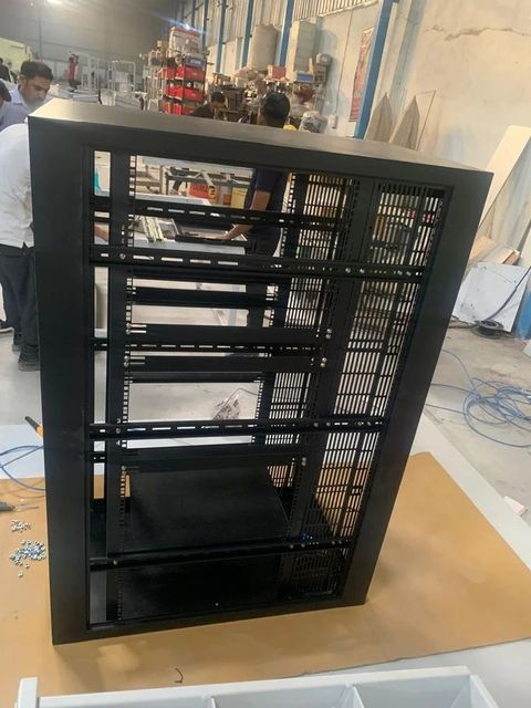 Standard Rack Dimensions 32u Networking Server Rack Size 32u Shape Rectangular Material Mild Steel ...