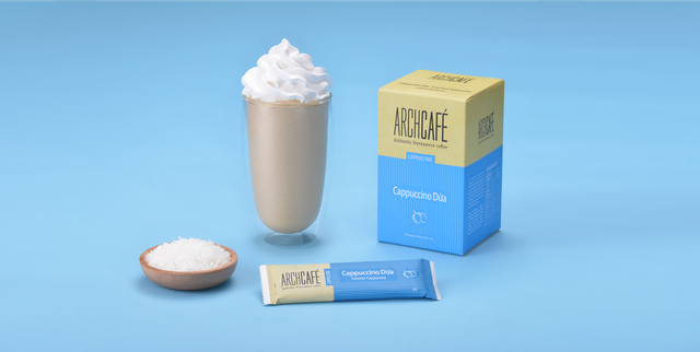 Coconut Cappuccino Serving Options Hot, Cold, Or Ice-blended Flavor Profile Eastern Flavor Combined With Western Coffee - Image 1
