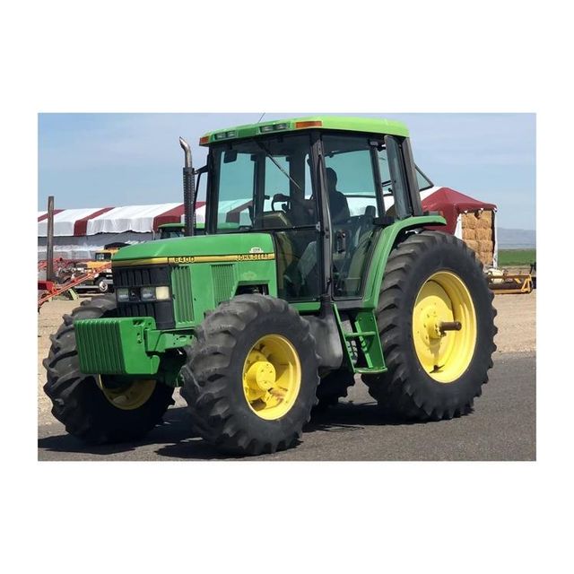 John Deere 7230R farm tractor for plowing seeding and harvesting:: 3-cylinder, turbocharged diesel Engine capacity: ~2.9–3.0 lit: 3-cylinder, turbocharged diesel Engine capacity: ~2.9–3.0 lit - Image 4